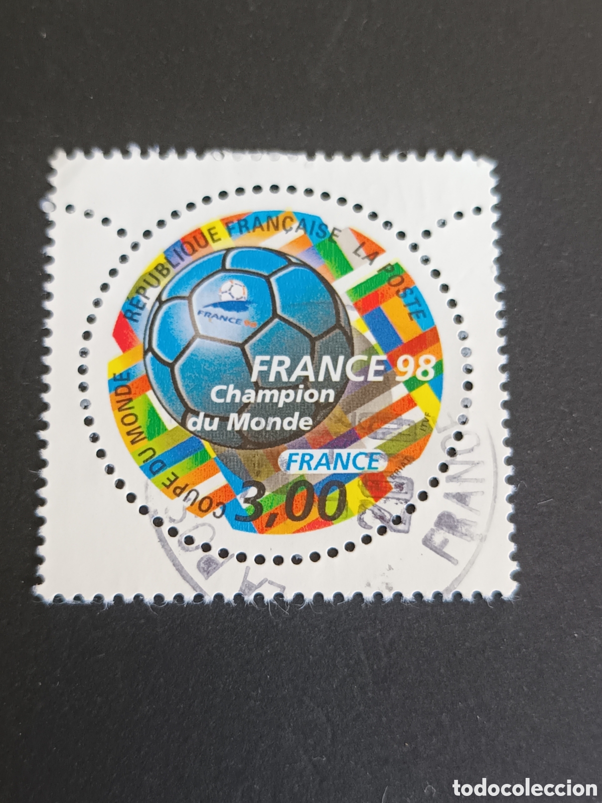 Sellos: FRANCIA. USADO. A&Ntilde;O 1998. - Foto 1