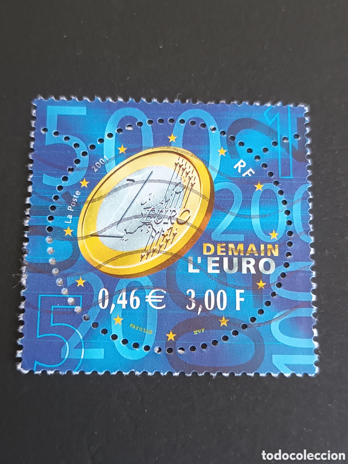 Sellos: FRANCIA. USADO. A&Ntilde;O 2001. - Foto 1