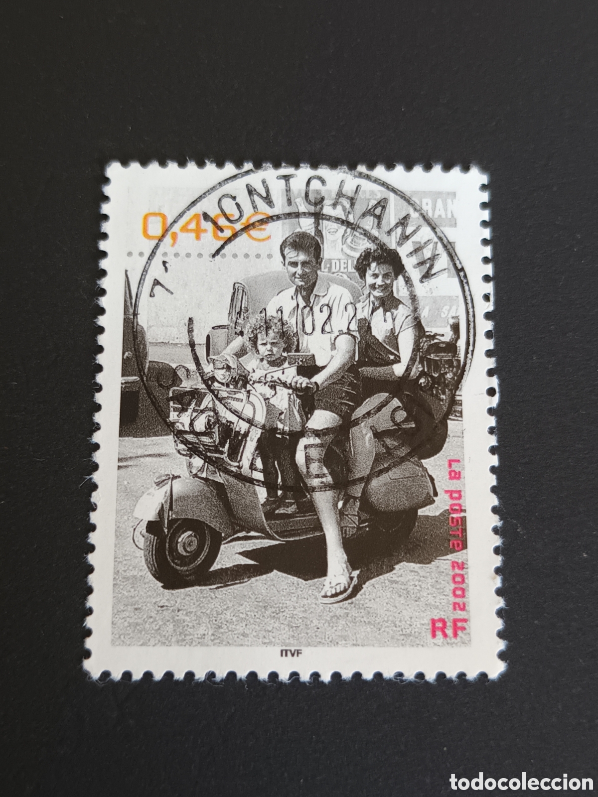 Sellos: FRANCIA. SELLO USADO. 2002. - Foto 1