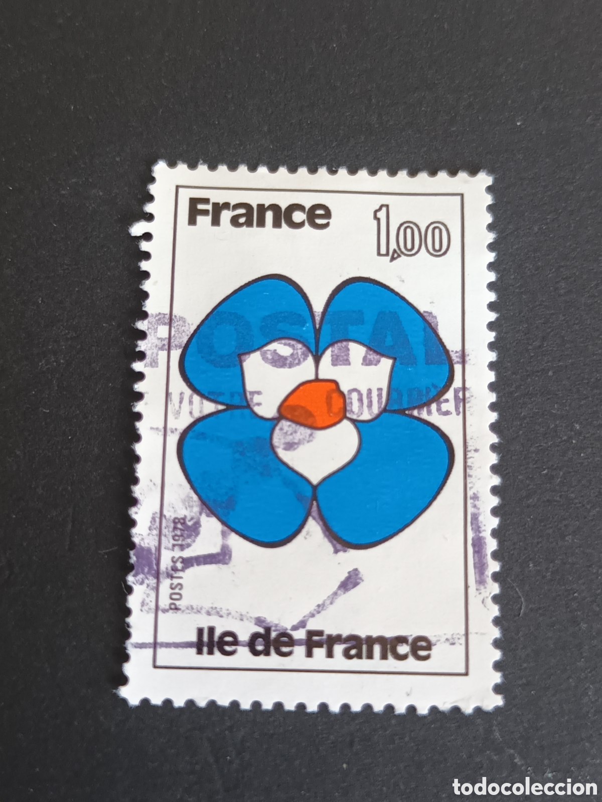 Sellos: FRANCIA. SELLO USADO. 1978. - Foto 1