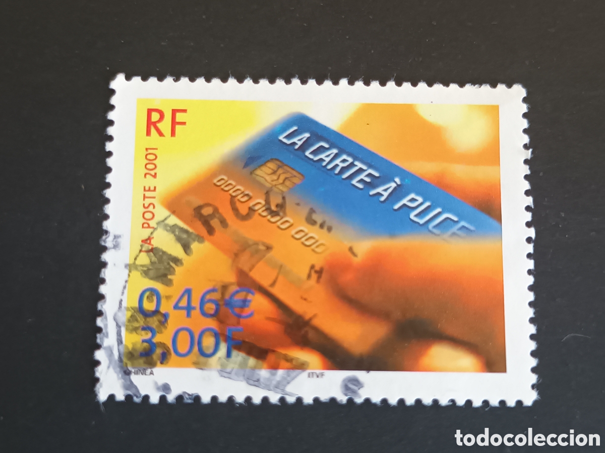 Sellos: FRANCIA. SELLO USADO. 2001. - Foto 1