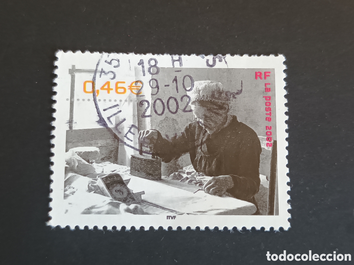 Sellos: FRANCIA. SELLO USADO. 2002. - Foto 1