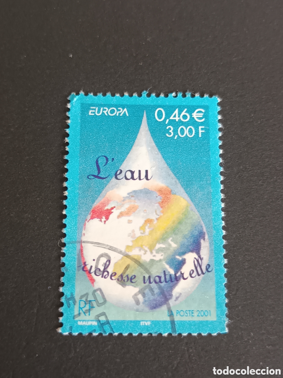 Sellos: FRANCIA. SELLO USADO. 2001. - Foto 1