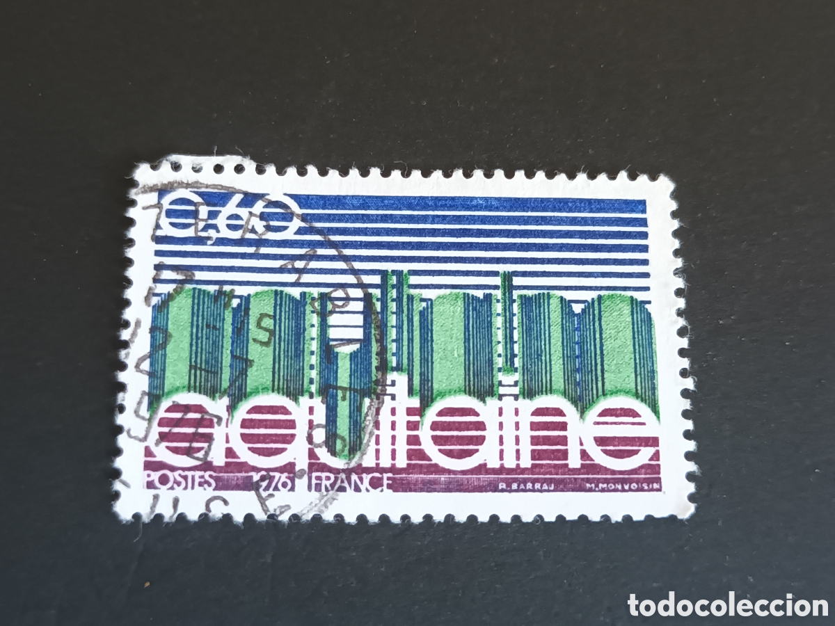 Sellos: FRANCIA. SELLO USADO. 1976. - Foto 1