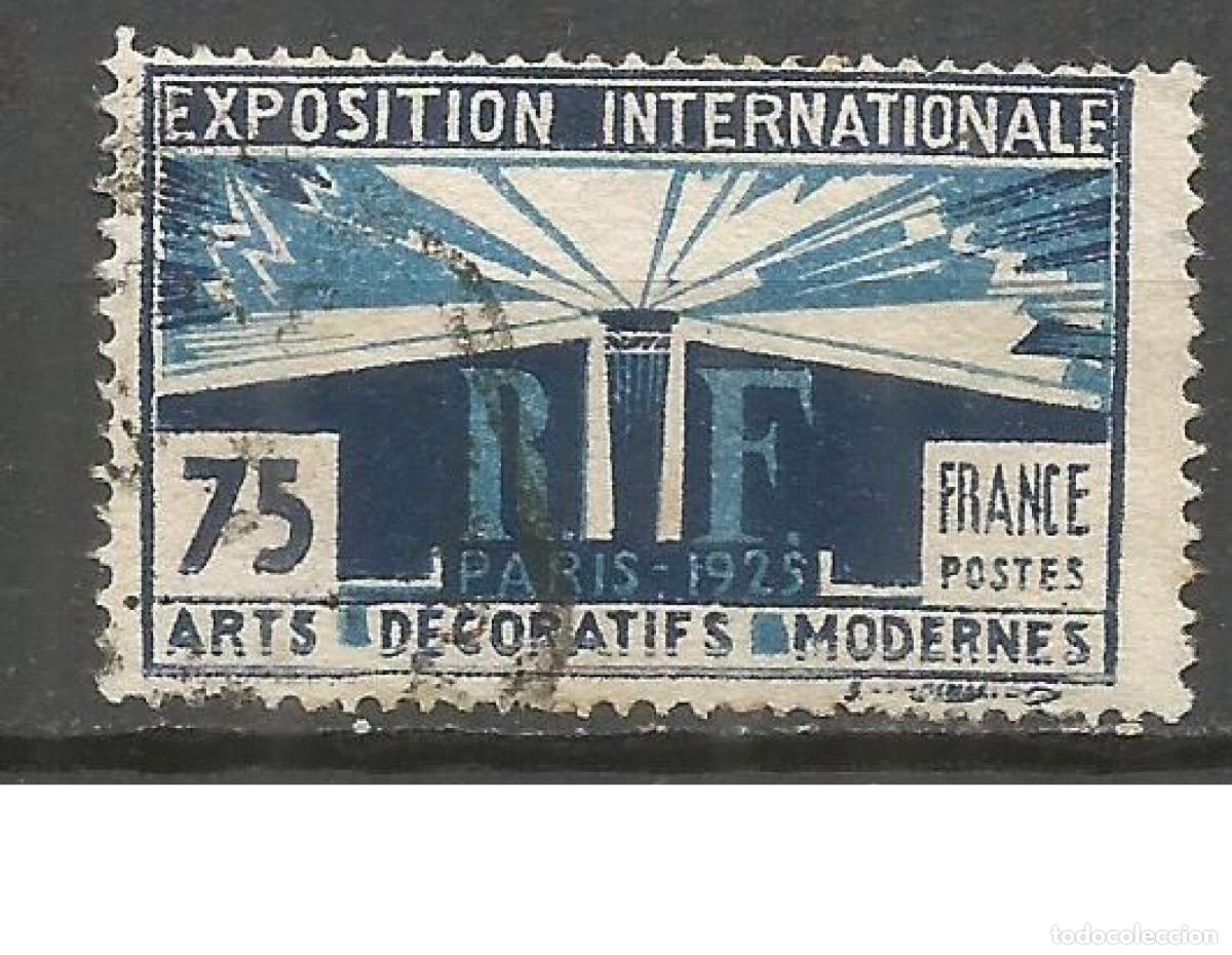 Sellos: FRANCIA YVERT NUM. 215 USADO - Foto 1