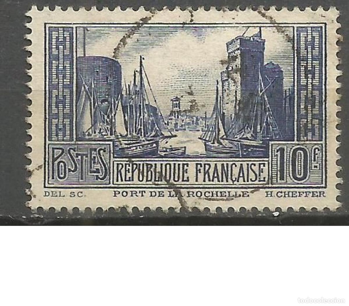 Sellos: FRANCIA YVERT NUM. 261 USADO - Foto 1