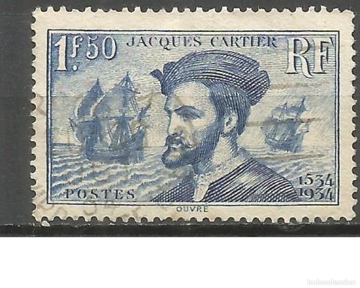 Sellos: FRANCIA YVERT NUM. 297 USADO - Foto 1