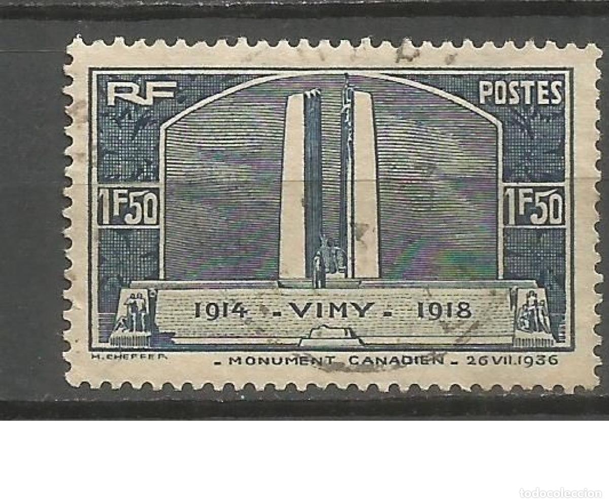 Sellos: FRANCIA YVERT NUM. 317 USADO - Foto 1