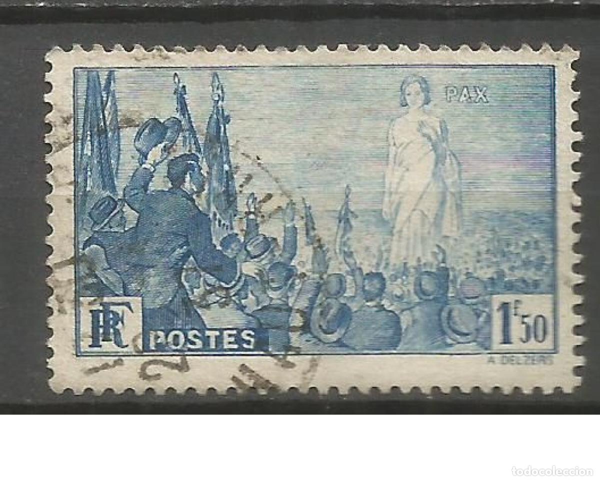 Sellos: FRANCIA YVERT NUM. 328 USADO - Foto 1
