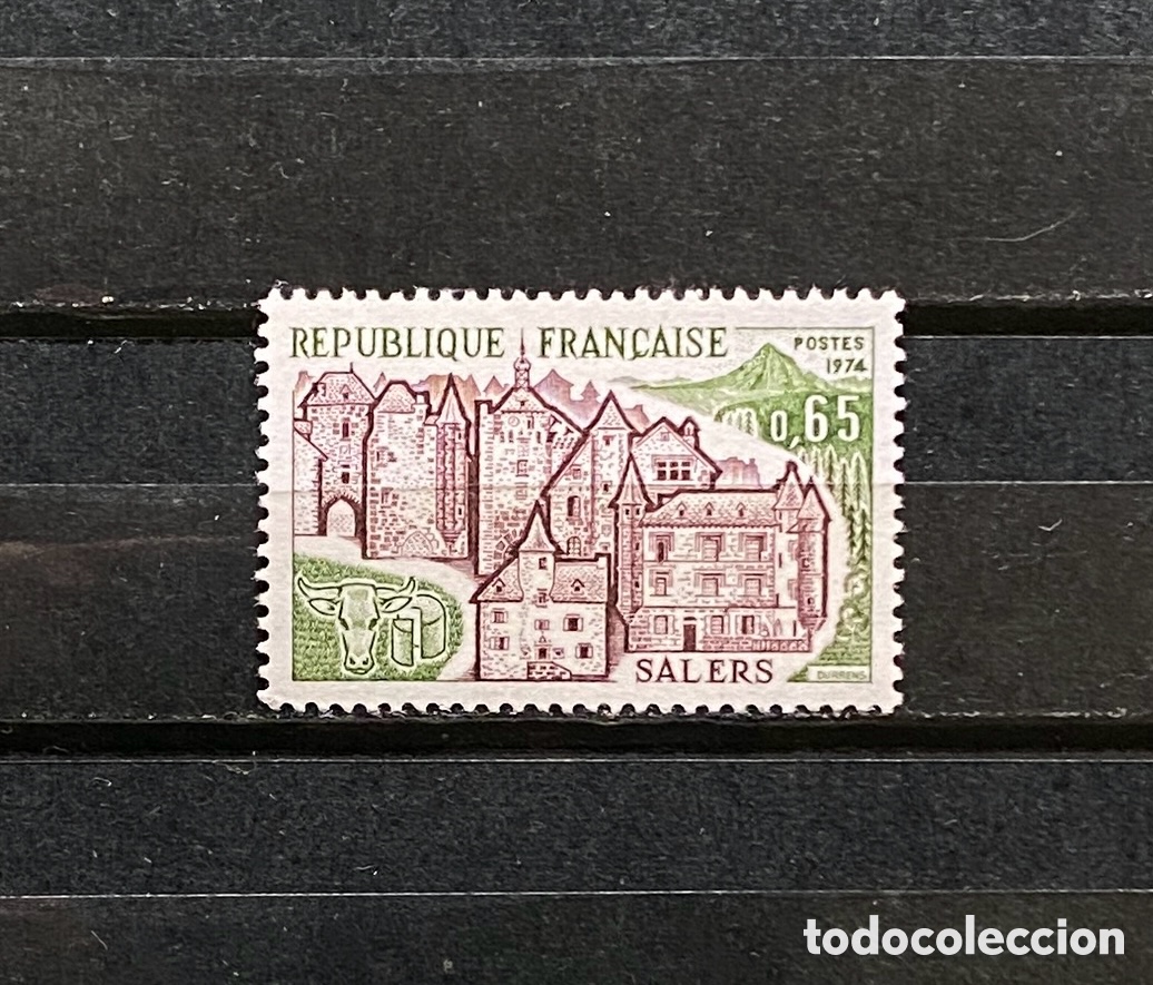 Sellos: Sellos, nuevo, de Francia 1974 Yvert 1783 Edificios - Foto 1
