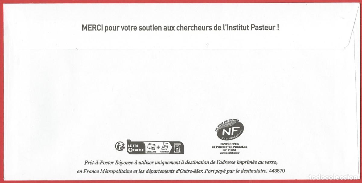 Sellos: Francia - Entero postal del Instituto Pasteur - Foto 2