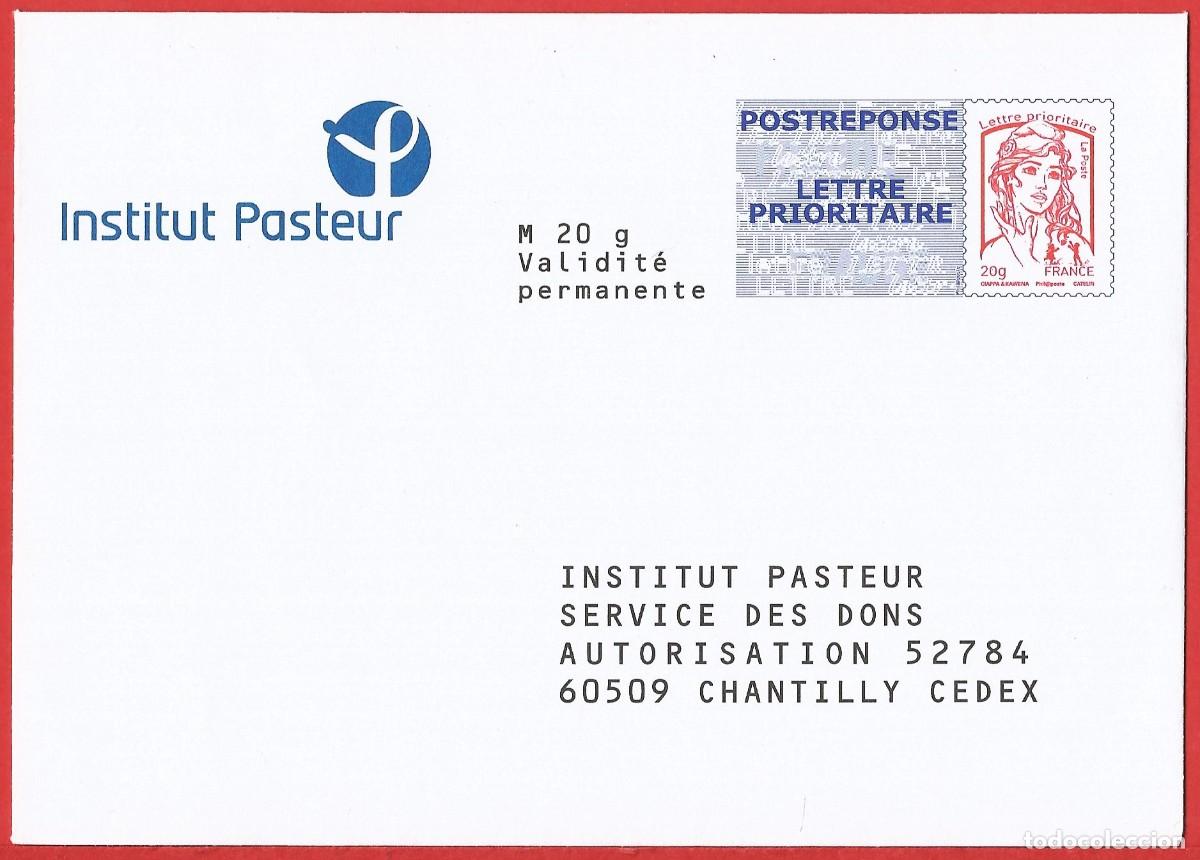 Sellos: Francia - Entero postal del Instituto Pasteur - Foto 1