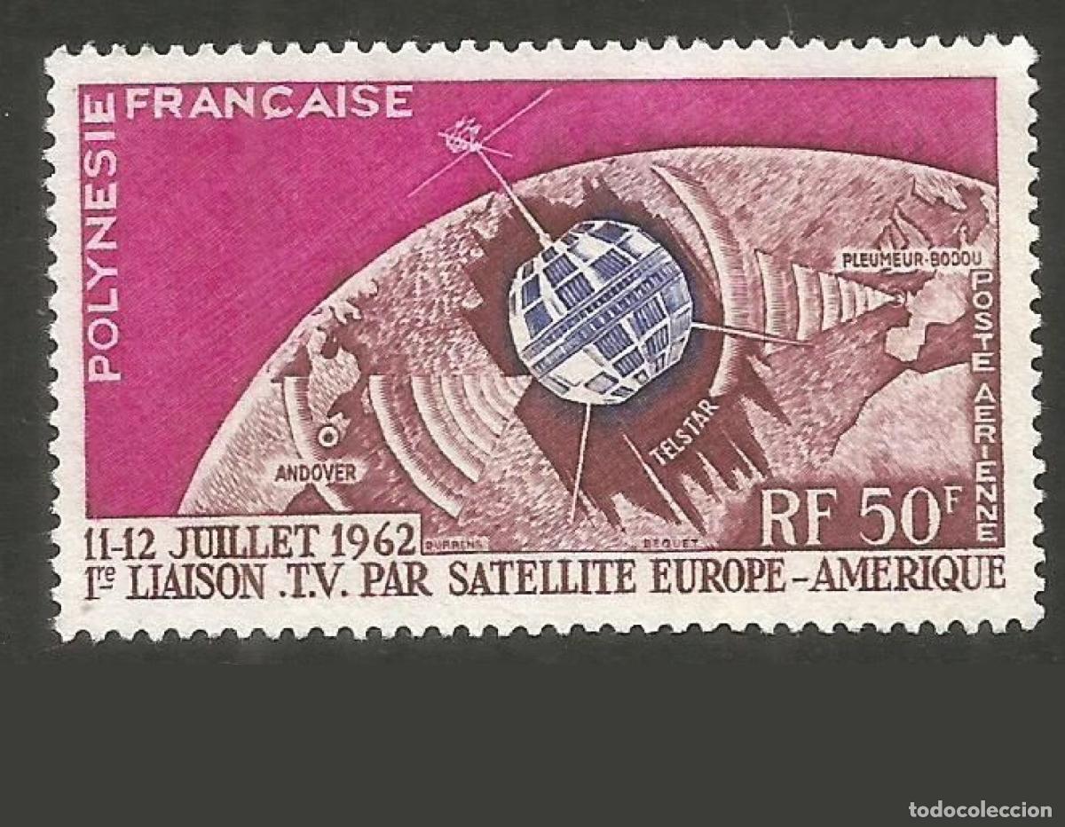 Sellos: POLINESIA TERRITORIO FRANCESA DE ULTRAMAR CORREO AEREO YVERT NUM. 6 SERIE COMPLETA NUEVA SIN GOMA
