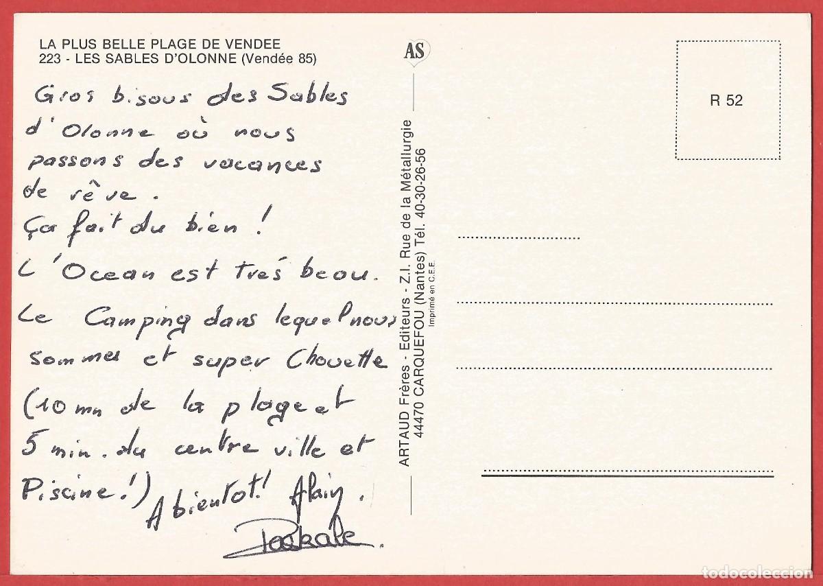 Sellos: Francia - Vend&eacute;e (85) Les Sables dOlonne - Foto 2