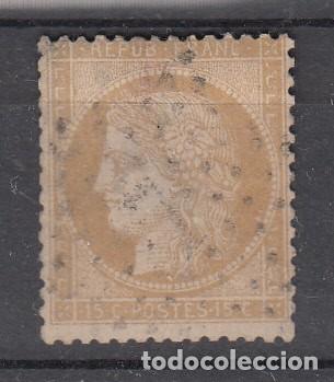 Sellos: FRANCIA. YVERT 59 USADO. - Foto 1