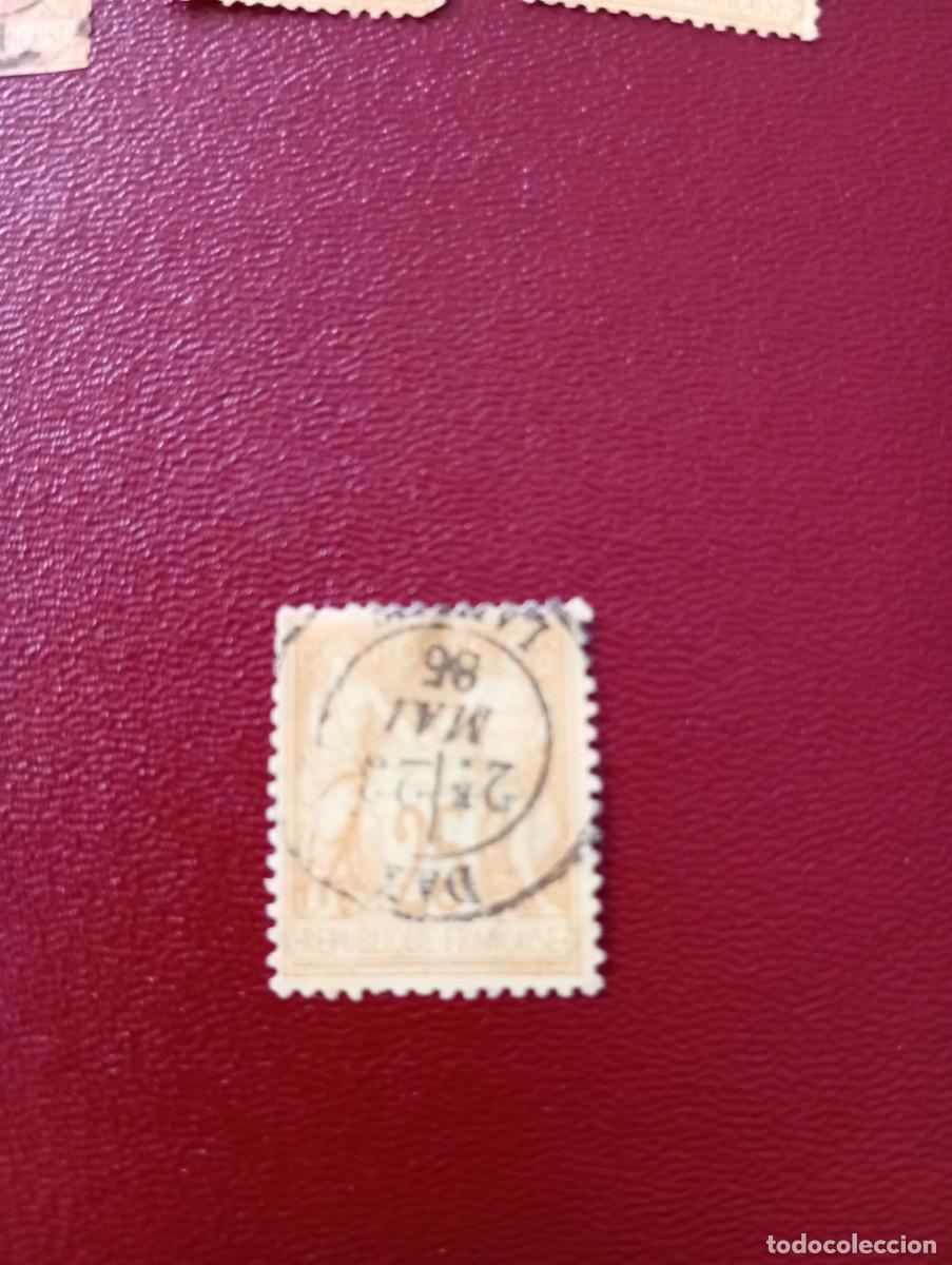 Sellos: FRANCIA 1879, YT 92. - Foto 1