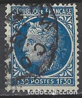 Sellos: FRANCIA 1945-46 - CERES USADO - Foto 1