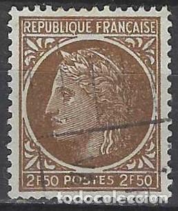 Sellos: FRANCIA 1945-46 - CERES USADO - Foto 1