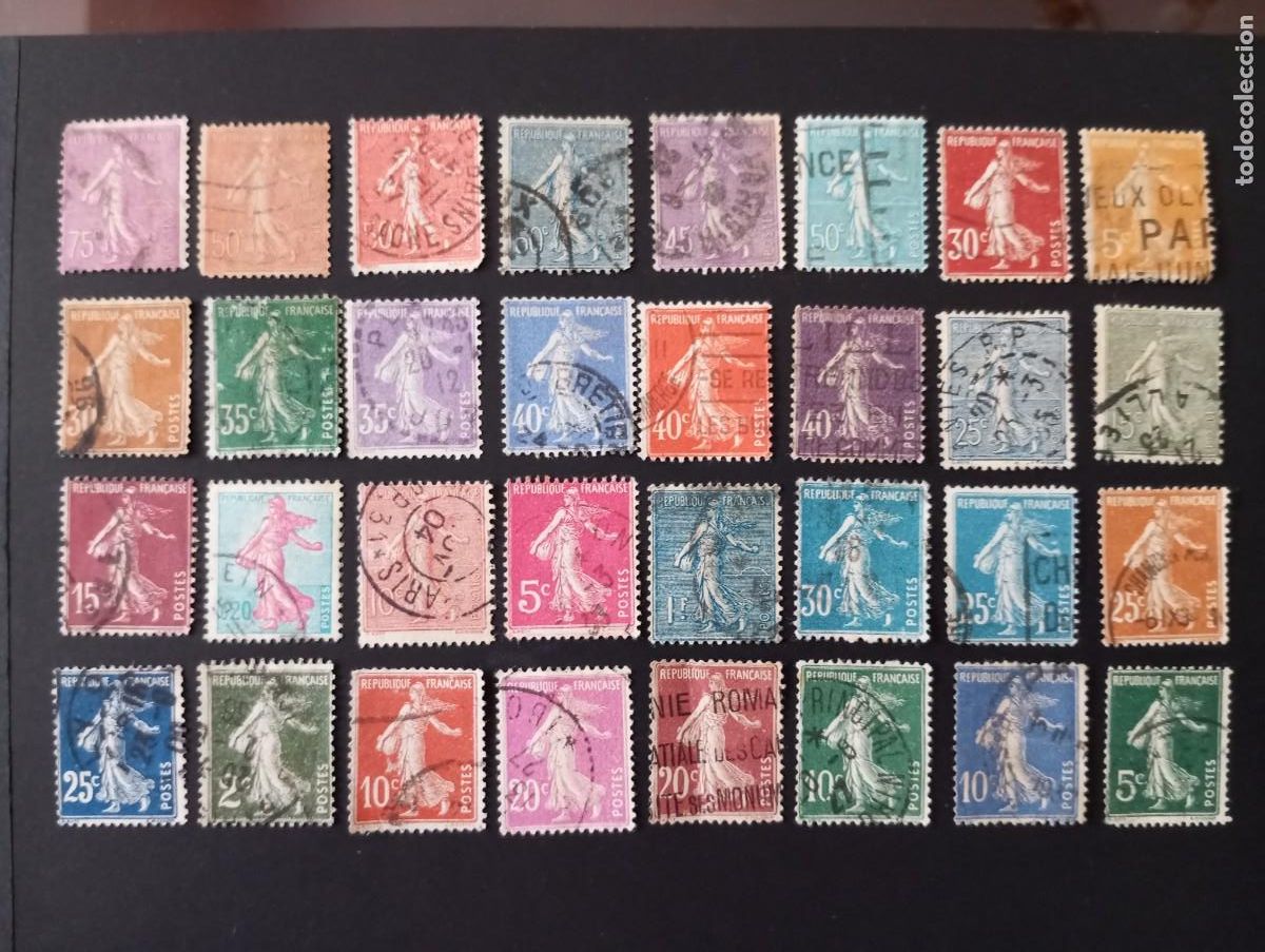 Sellos: FRANCIA, SEMBRADORA, 1903/32, - Foto 1