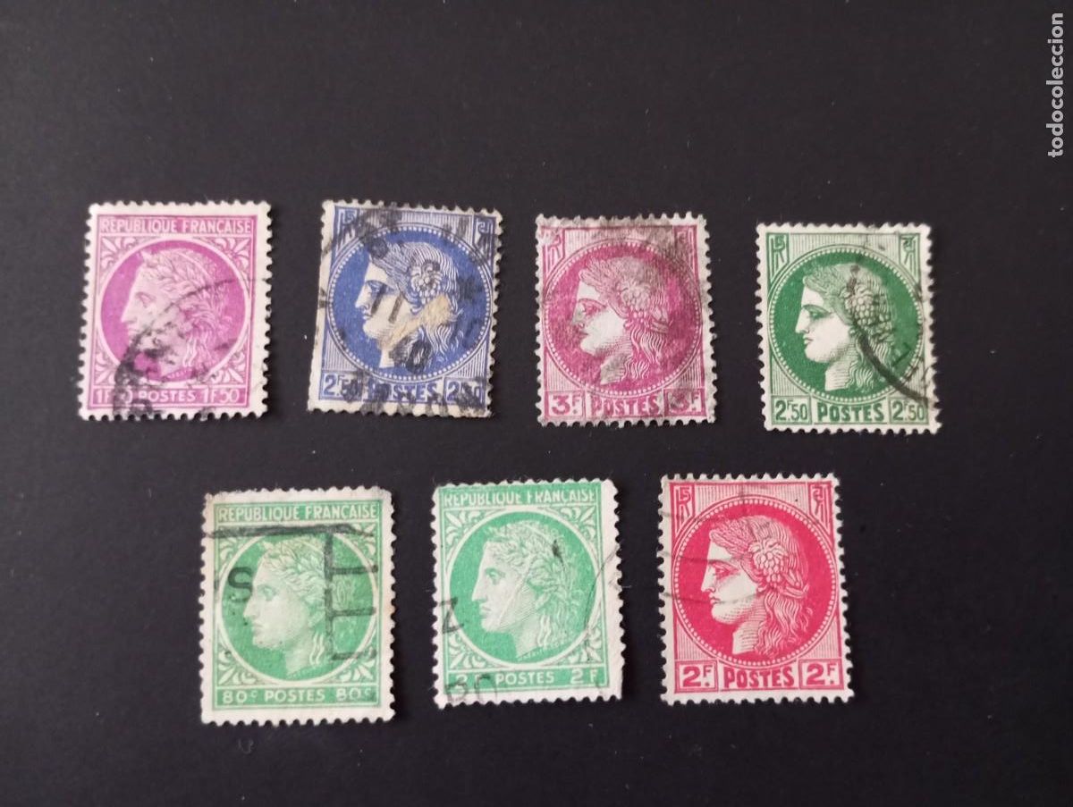 Sellos: FRANCIA, 1940, ALEGORIA DE CERES - Foto 1