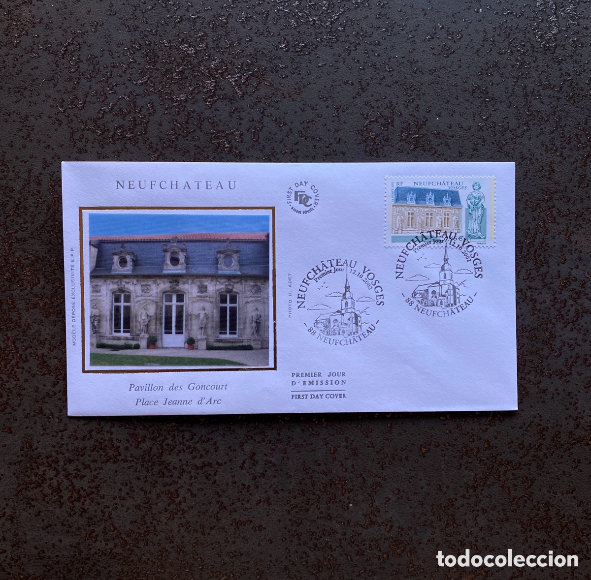 Sellos: Sellos, SPD, de Francia 2002 Yvert 3525 Edificios - Foto 1