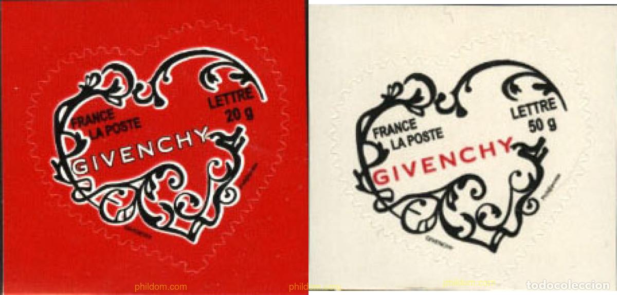 Sellos: 201791 MNH FRANCIA 2007 CORAZON GIVENCHY - Foto 1