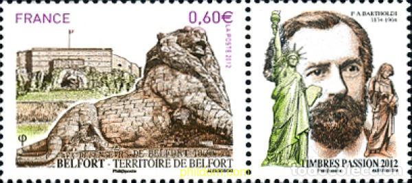 Sellos: 292914 MNH FRANCIA 2012 - Foto 1