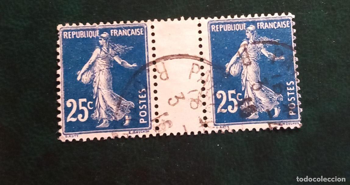 Sellos: 1921 Francia, sembradora - Foto 1