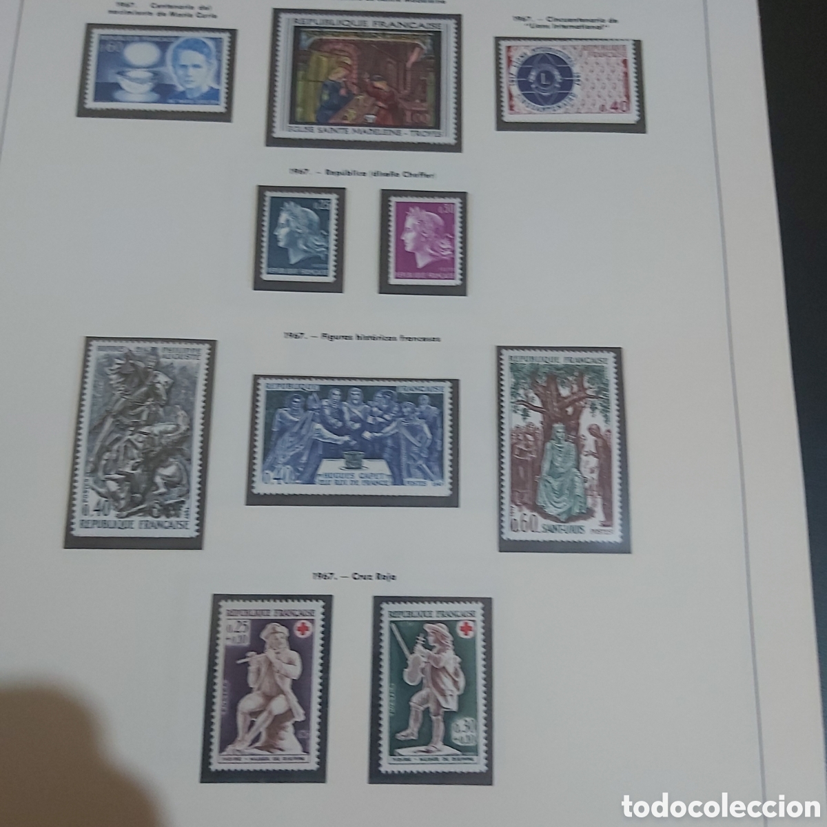 Sellos: SELLOS DE FRANCIA SIN TINBRAR - Foto 6