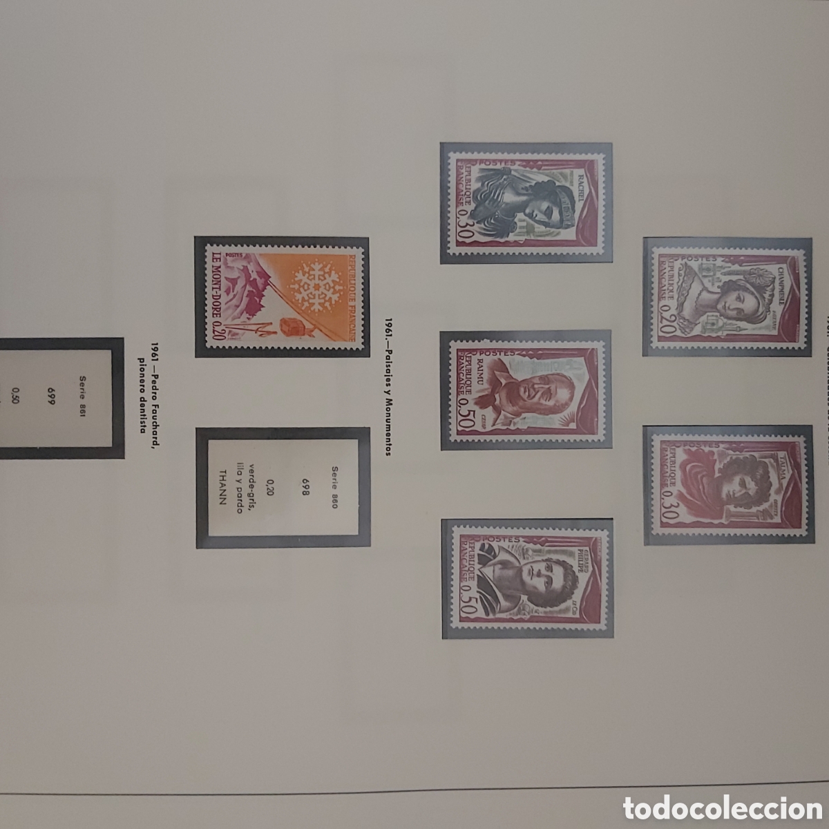 Sellos: SELLOS DE FRANCIA SIN TIMBRAR - Foto 8