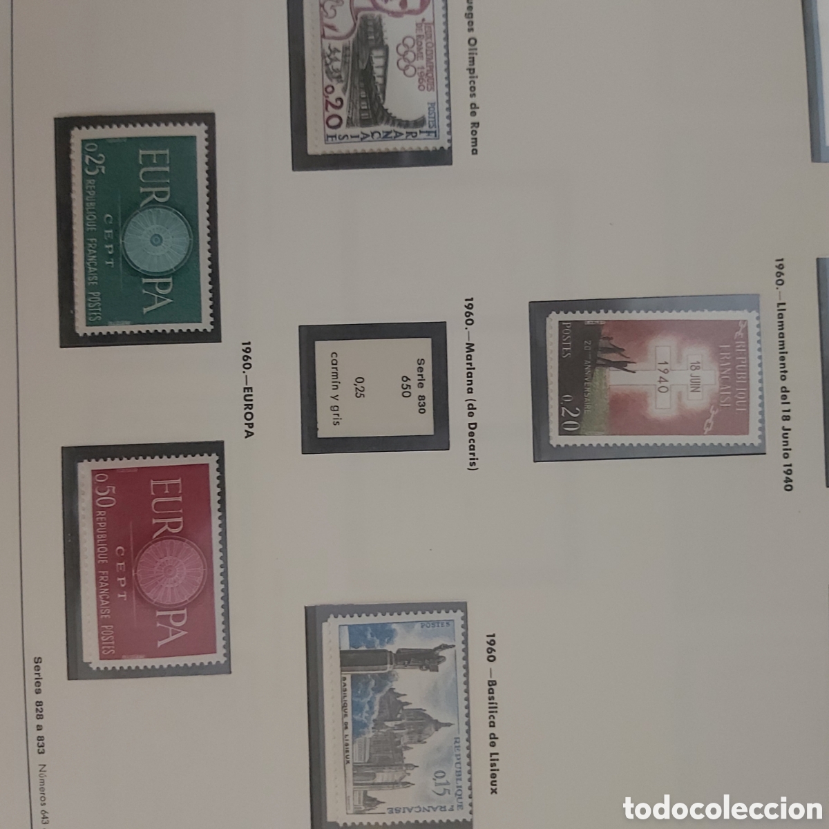 Sellos: SELLOS DE FRANCIA SIN TIMBRAR - Foto 12