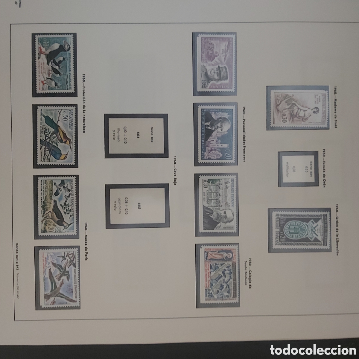 Sellos: SELLOS DE FRANCIA SIN TIMBRAR - Foto 13