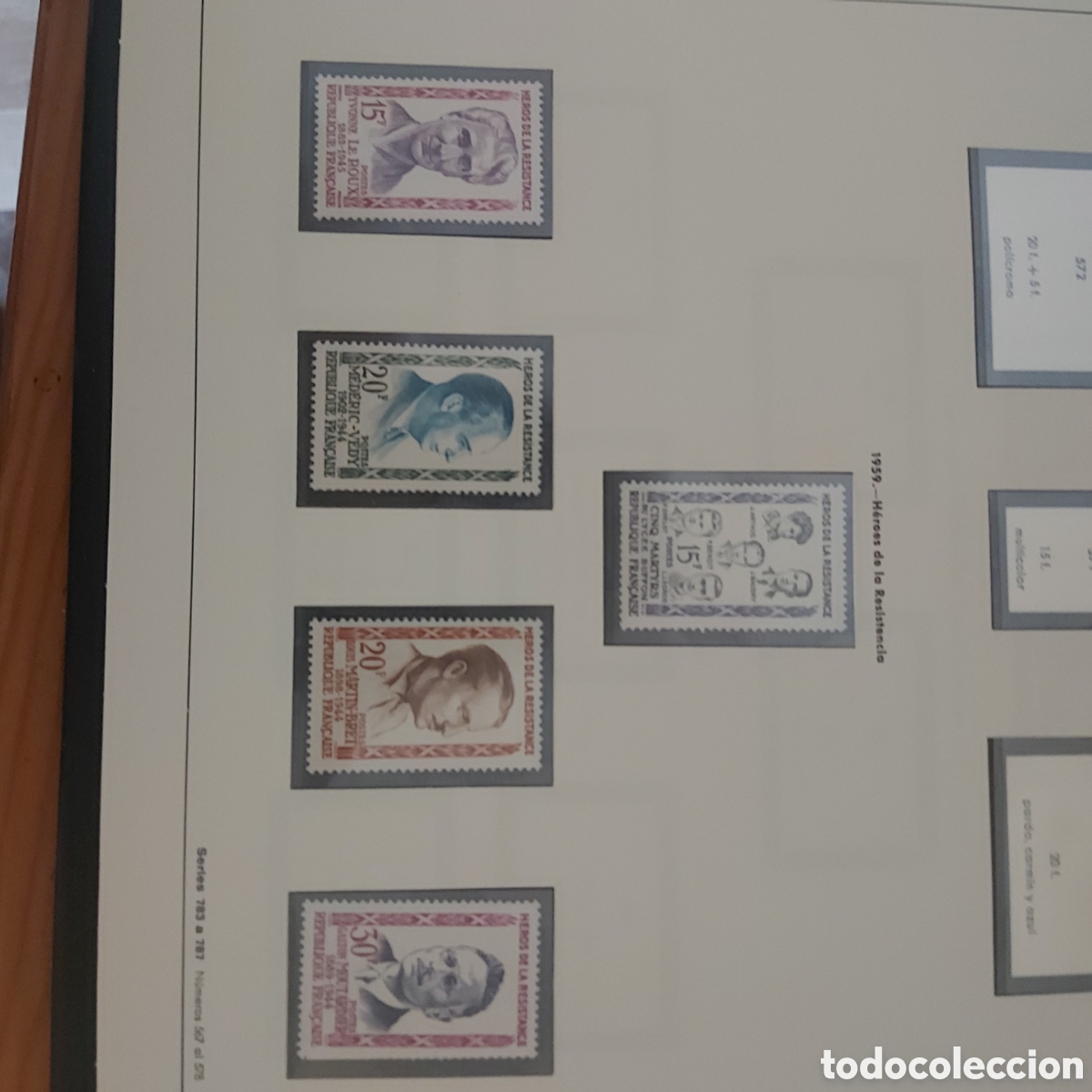 Sellos: SELLOS DE FRANCIA SIN TIMBRAR - Foto 16