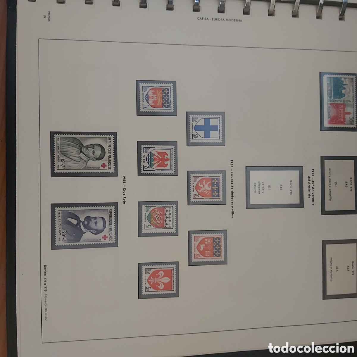 Sellos: SELLOS DE FRANCIA SIN TIMBRAR - Foto 18