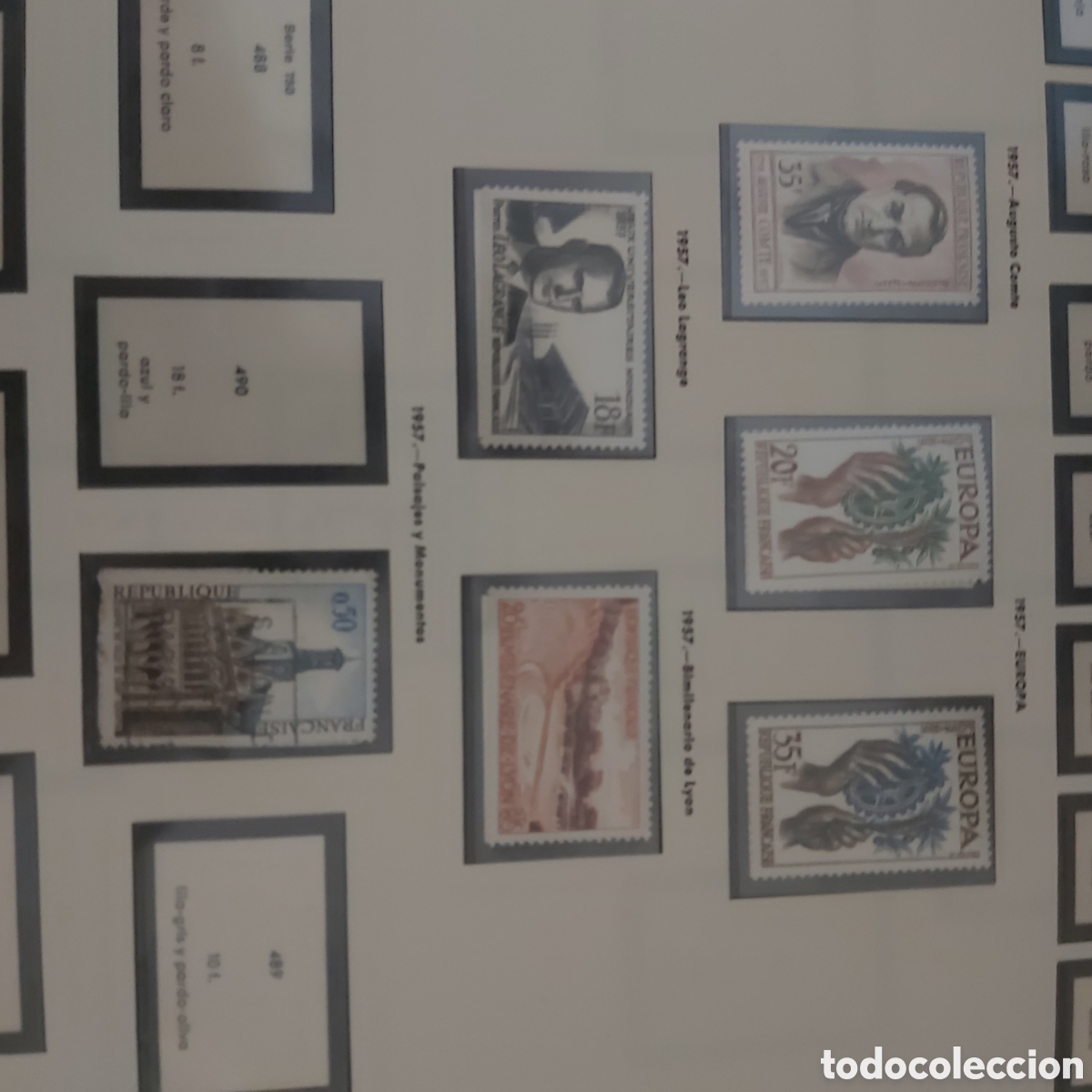 Sellos: SELLOS DE FRANCIA SIN TIMBRAR - Foto 20