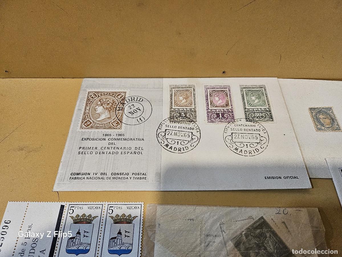 Sellos: lote de sobres con sellos - Foto 2