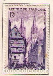 Sellos: FRANCIA 1954 - QUIMPER - YVERT 979* - Foto 1
