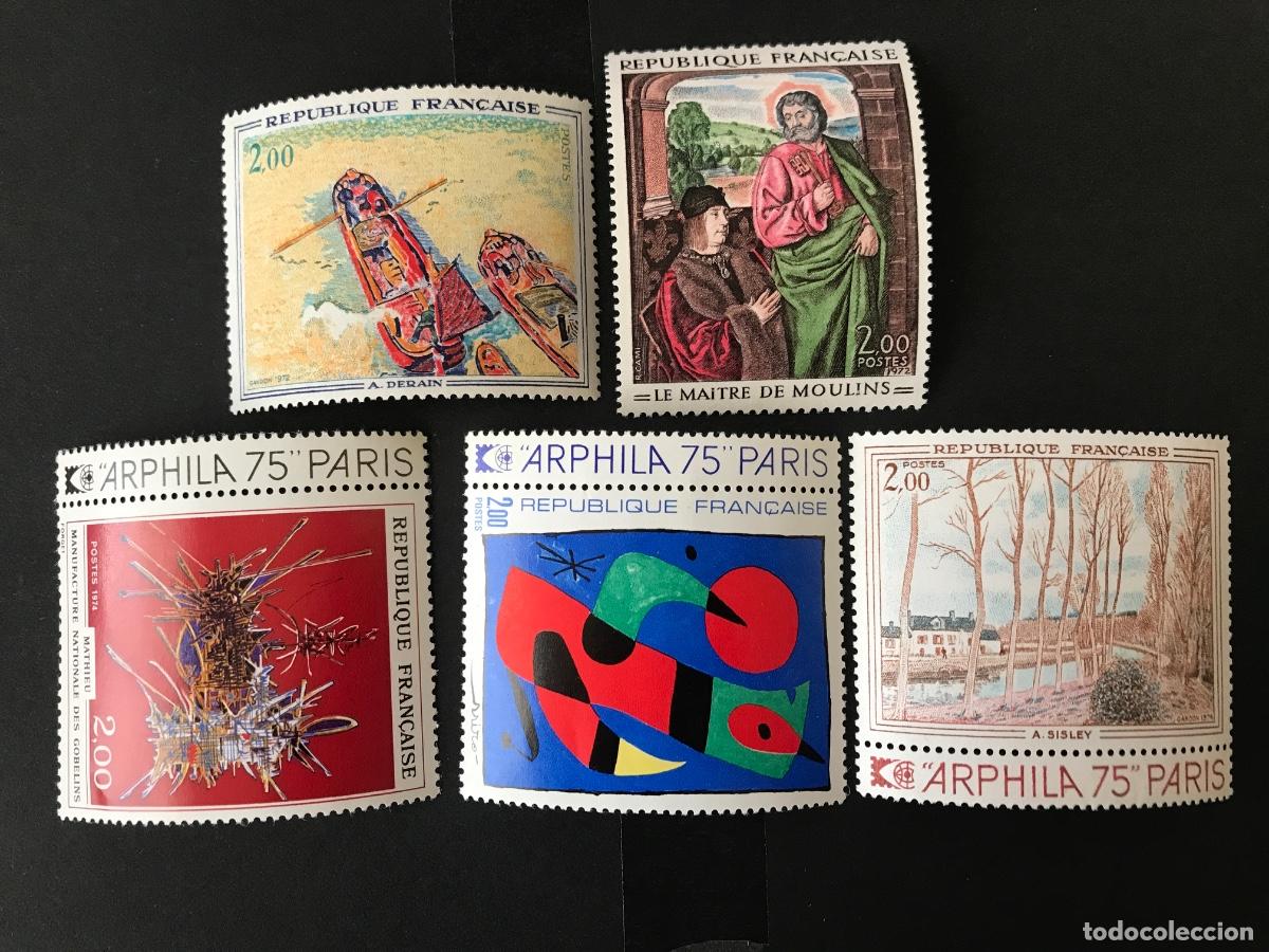Sellos: Francia cinco series nuevas MNH - Foto 1