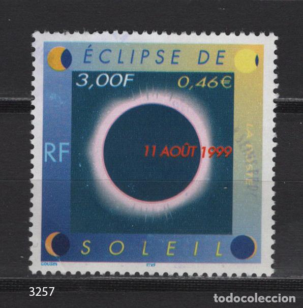 Sellos: FRANCIA 1999 usado ECLIPSE DE SOL Yvert 3261 serie completa - Foto 1