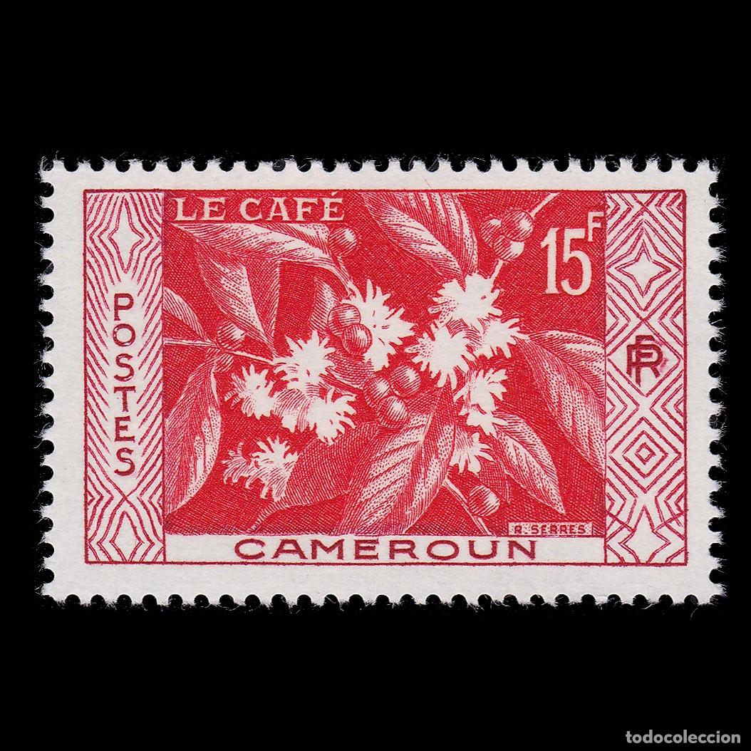 Briefmarken: FRENCH CAMEROUN. Coffee Issue 1956.15F. MNH SCOTT 330 + GIF