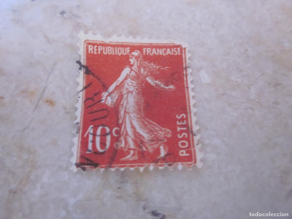 Sellos: SELLO 10 CENTIMOS FRANCIA - Foto 1
