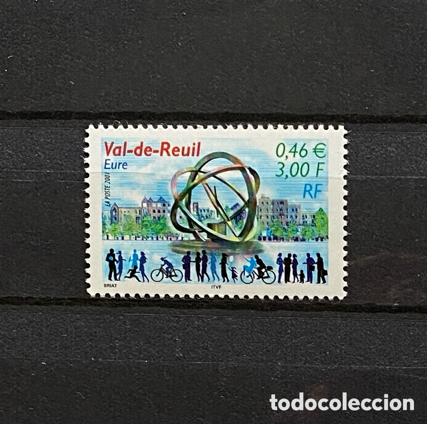 Sellos: Sellos, nuevo, de Francia 2001 Yvert 3427 Edificios - Foto 1