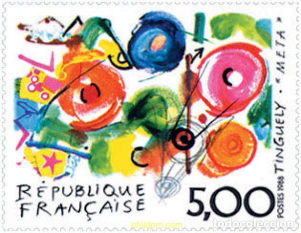 Selos: 124033 MNH FRANCIA 1988 OBRA DE ARTE