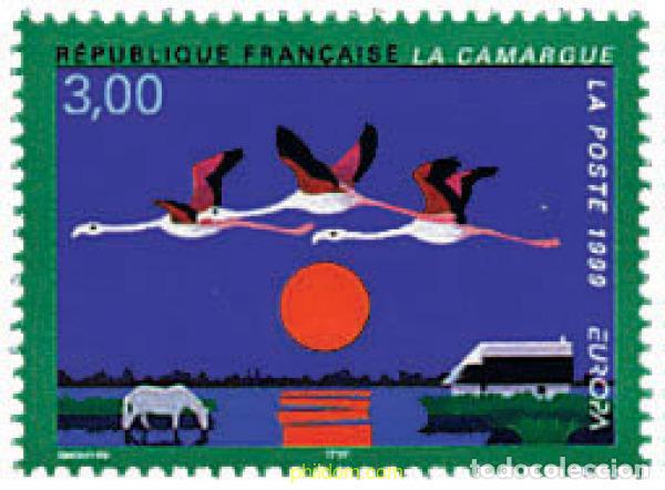 Briefmarken: 88559 MNH FRANCIA 1999 EUROPA CEPT. RESERVAS Y PARQUES NATURALES
