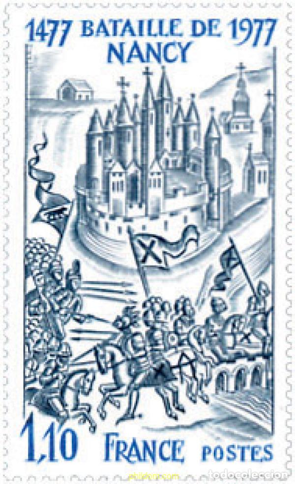Briefmarken: 65766 MNH FRANCIA 1977 5 CENTENARIO DE LA BATALLA DE NANCY