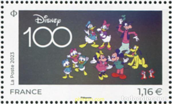 Briefmarken: 716467 MNH FRANCIA 2023 ANIVERSARIO DE DISNEY