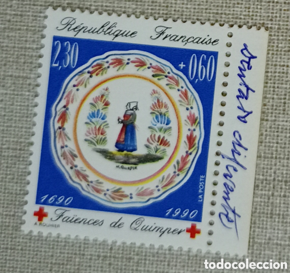 Selos: Cruz roja Francia 1990