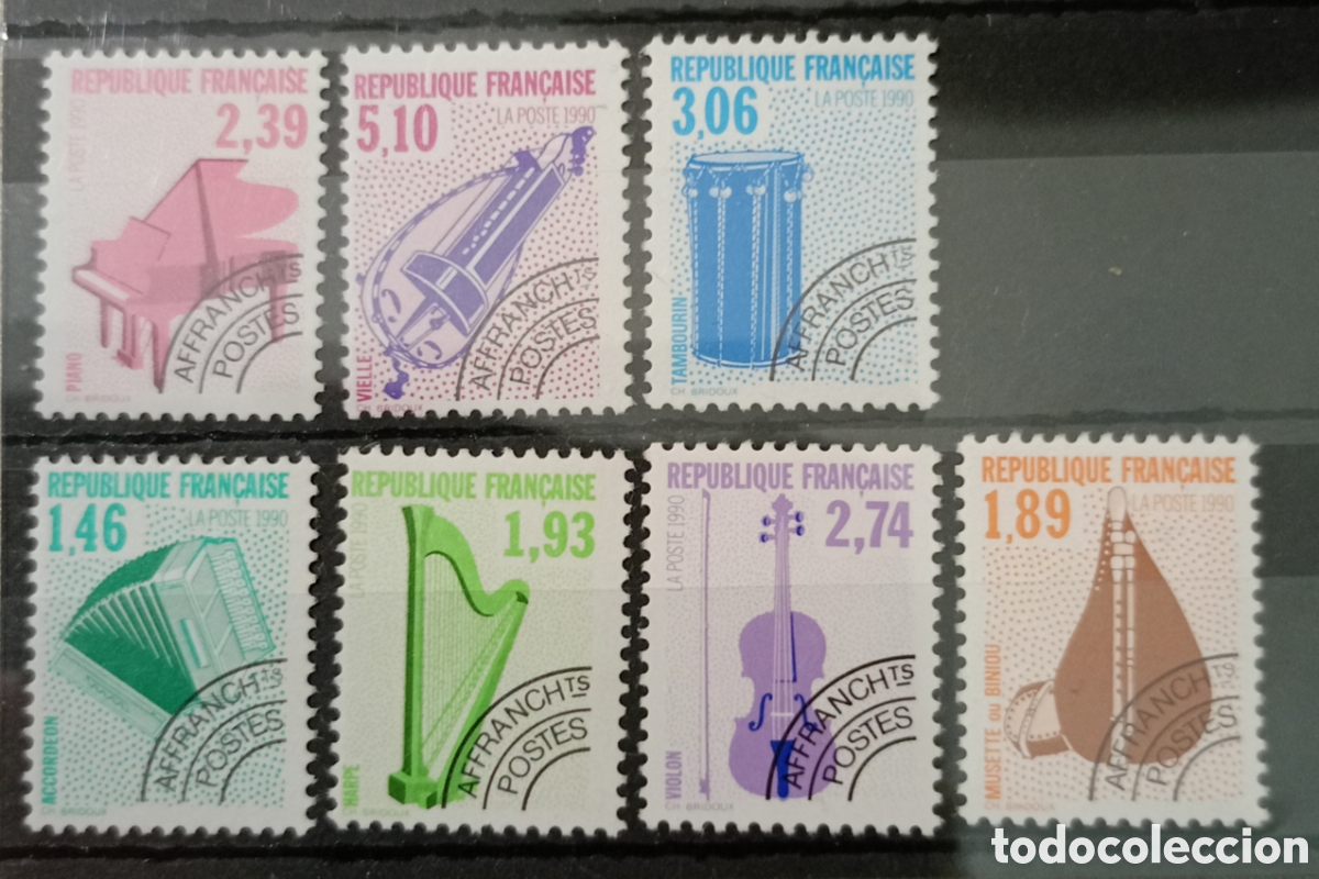 Selos: Instrumentos musicales Francia 1990