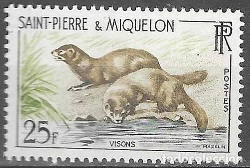 Stamps: SELLO** DE SPM 1959, YT 361