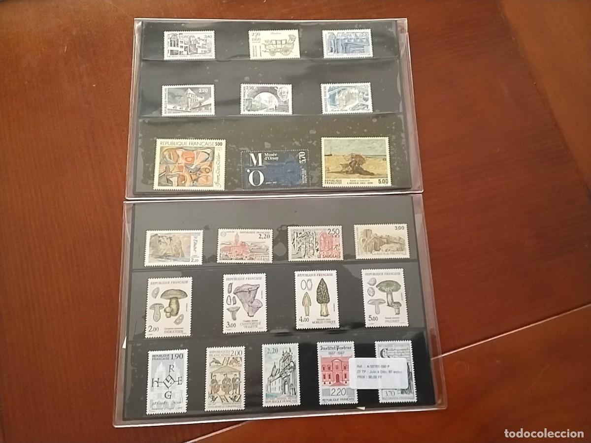 Sellos: Sellos Francia 1987 completo - Foto 2